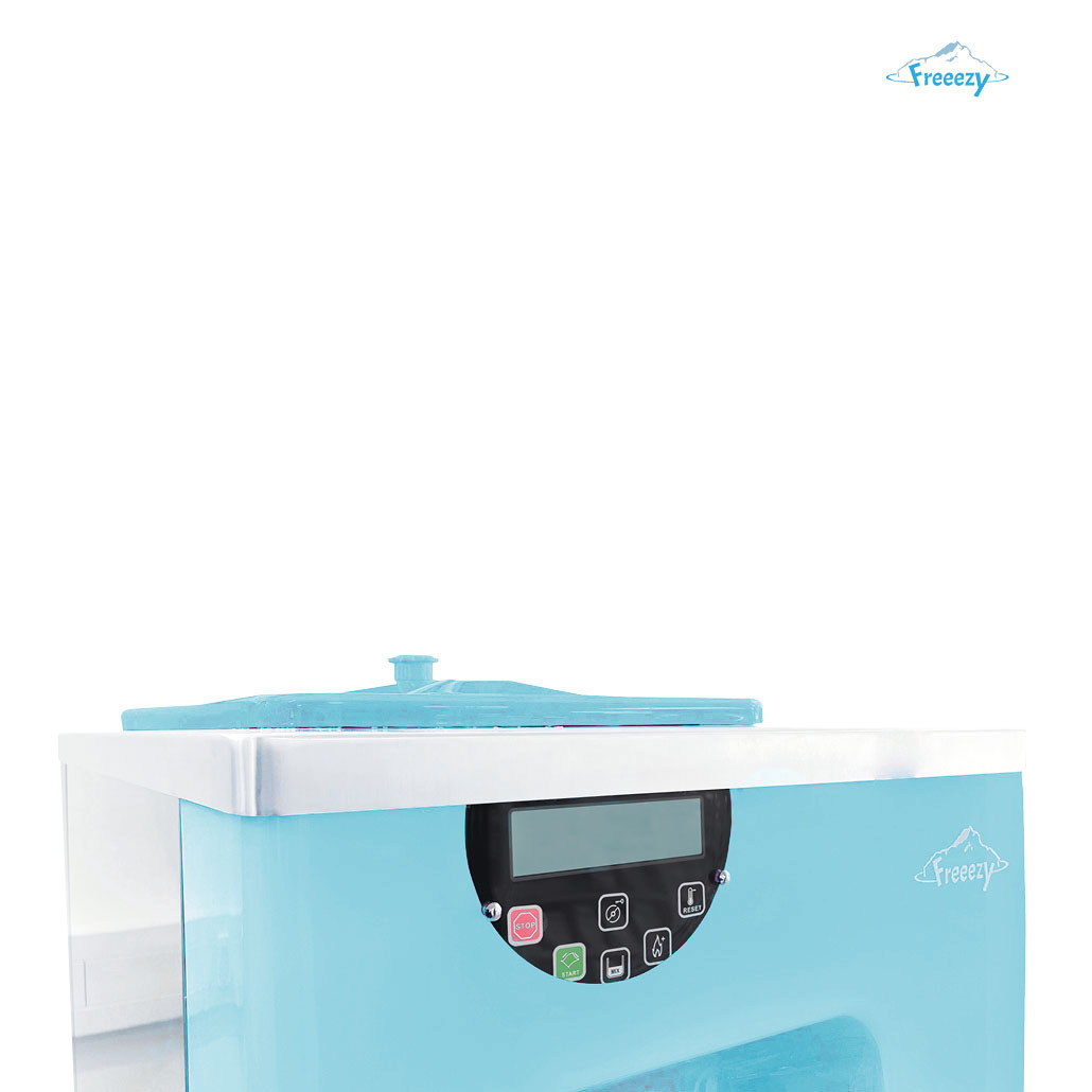 Freeezy Softeismaschine Softy Mini Deluxe blau – Bild 6