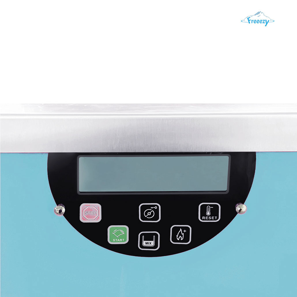 Freeezy Softeismaschine Softy Mini Deluxe blau – Bild 3