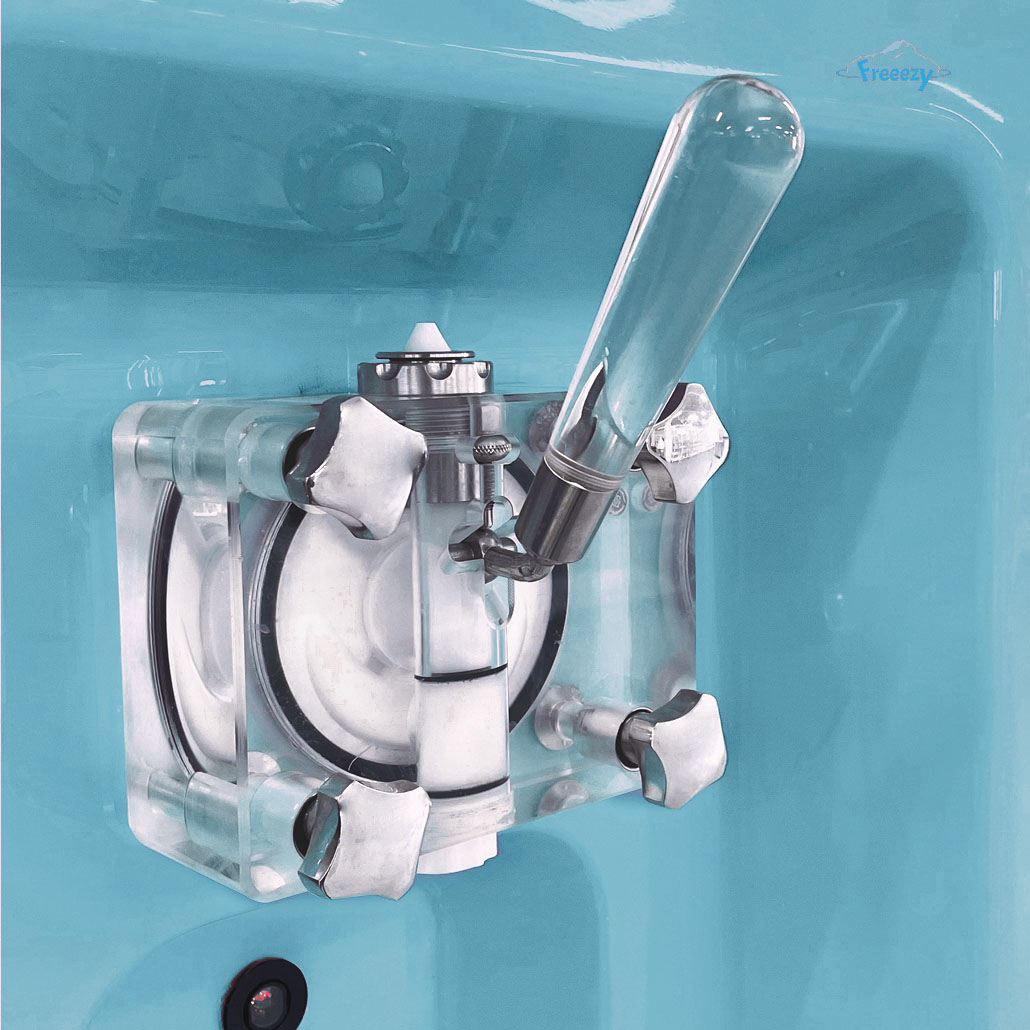 Freeezy Softeismaschine Softy Mini Deluxe blau – Bild 2