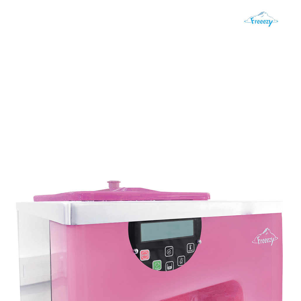 Freeezy Softeismaschine Softy Mini Deluxe pink – Bild 3