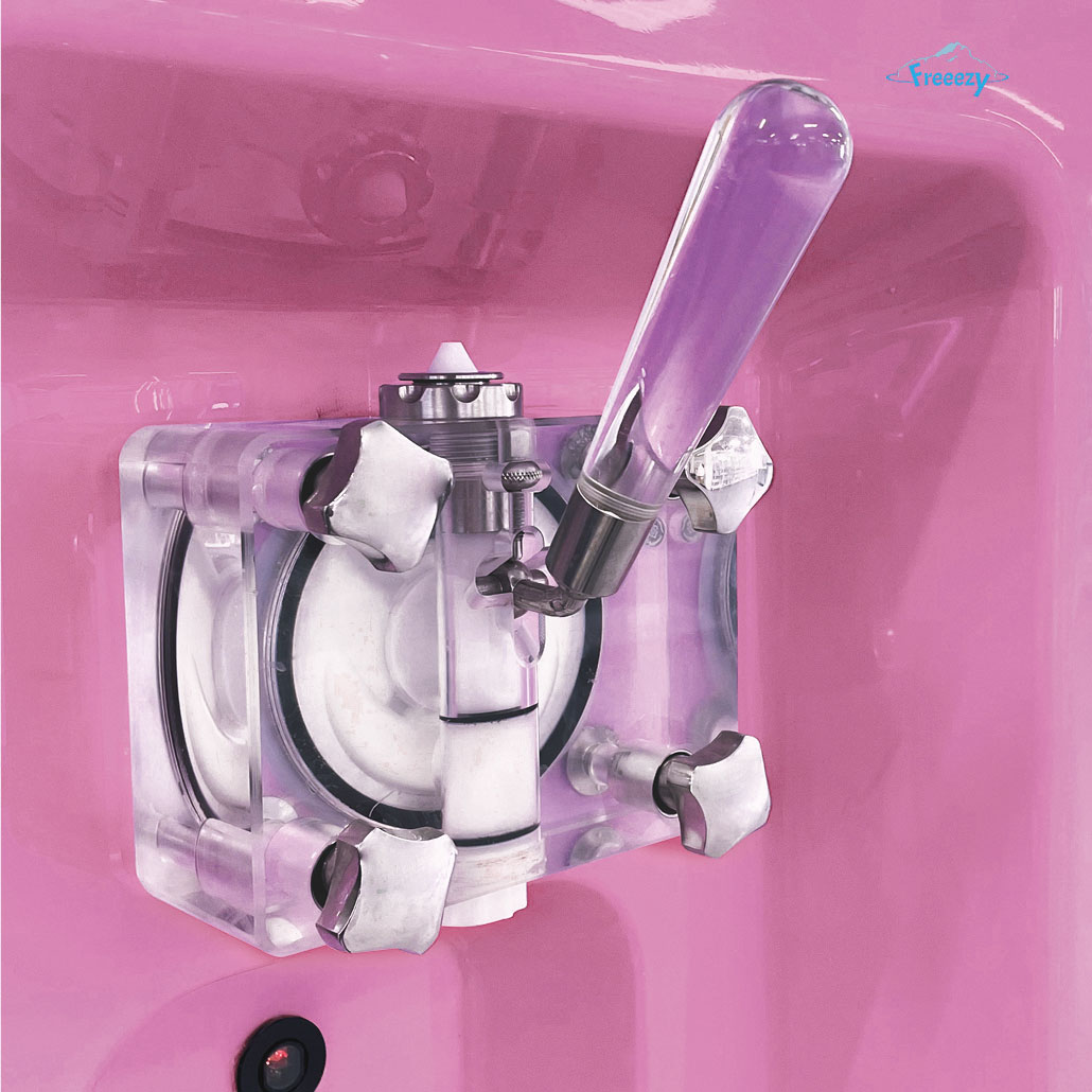 Freeezy Softeismaschine Softy Mini Deluxe pink – Bild 2