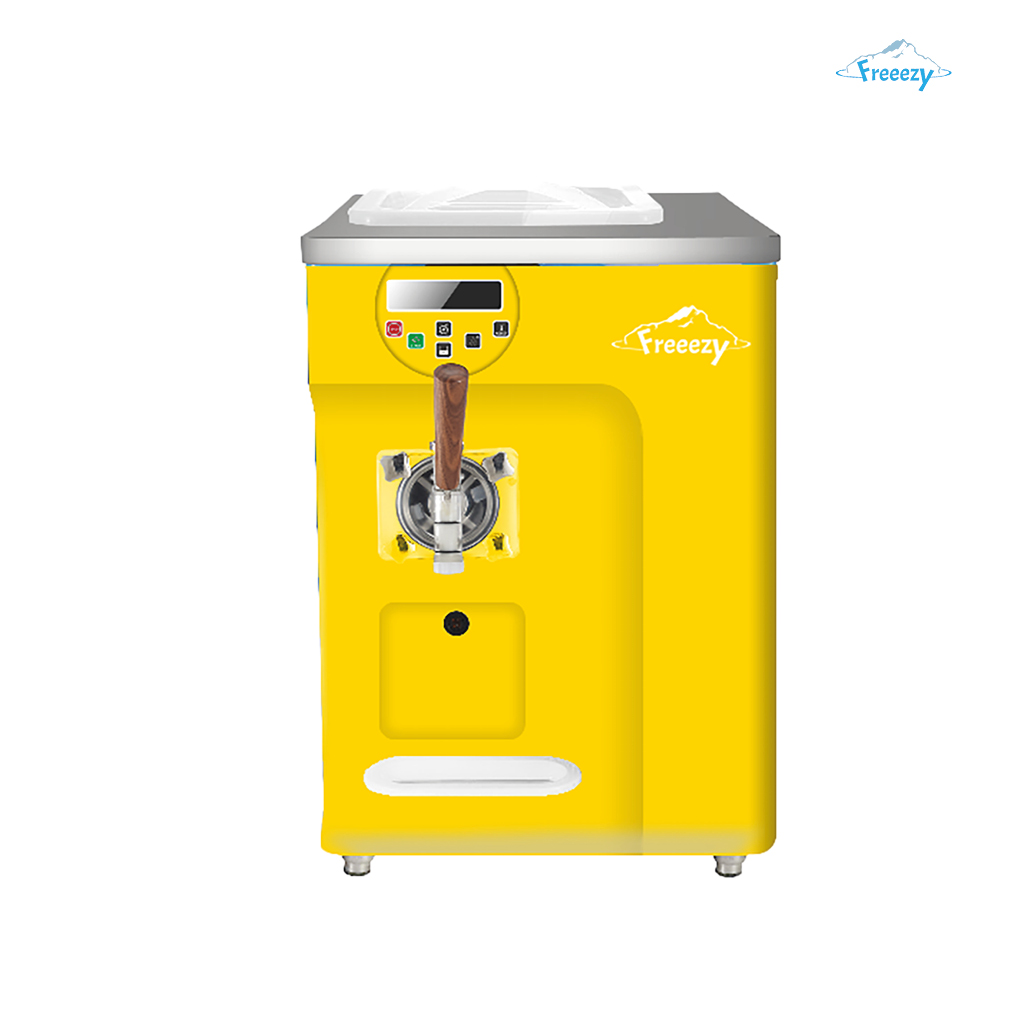 Freeezy Softeismaschine Softy Mini Deluxe gelb