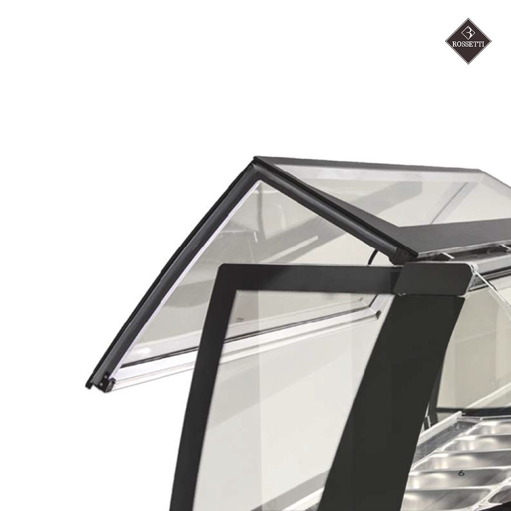 Eistheke Tower Rossetti Foto von der Seite