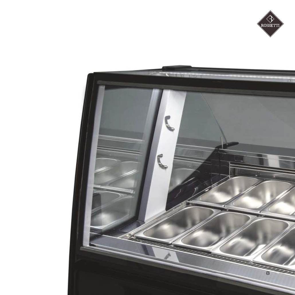 Eistheke Tower Rossetti Detailaufnahme