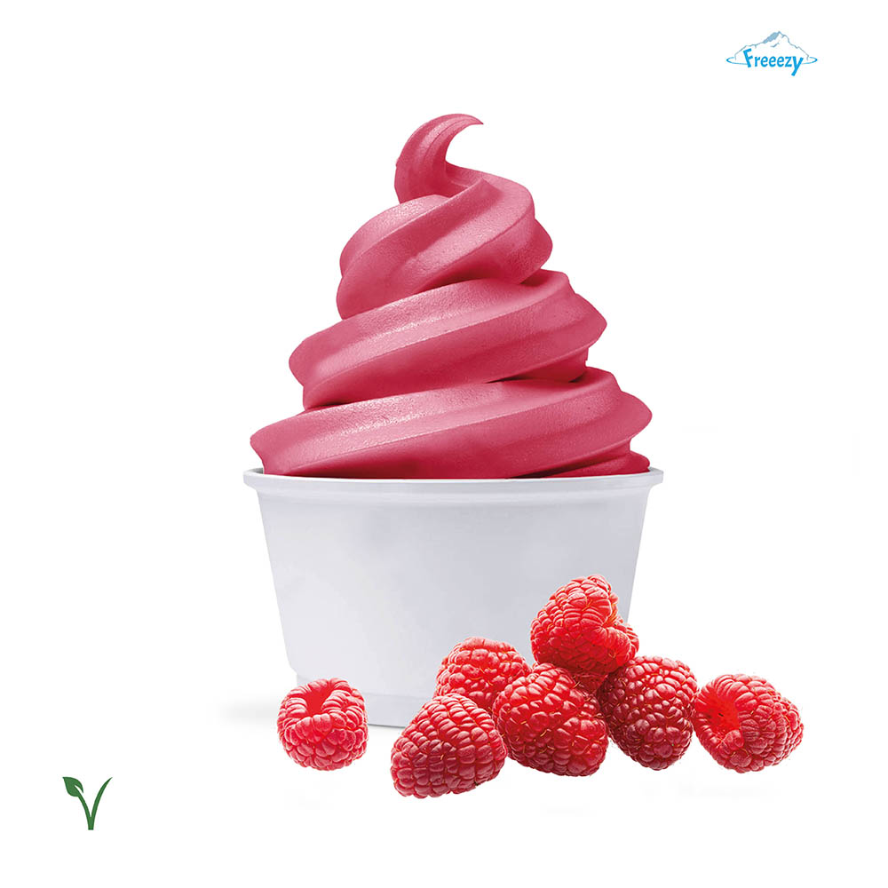 Freeezy Softeispulver Himbeere 100% Vegan