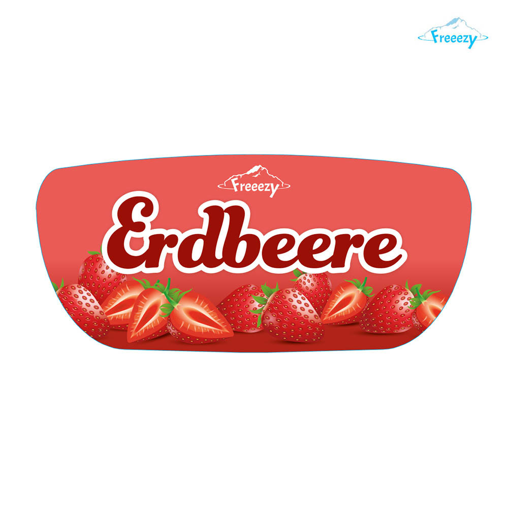 Freeezy Sortenschild Slush Erdbeere
