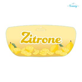 Freeezy Sortenschild Slush Zitrone